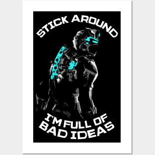 Isaac Clarke Bad Ideas Posters and Art